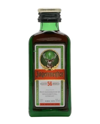 Jagermeister Liqueur Miniature Tiny Bottle