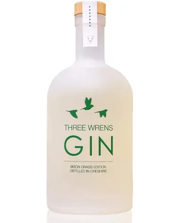 Three Wrens Gin Bison Grass Edition Gin 70cl