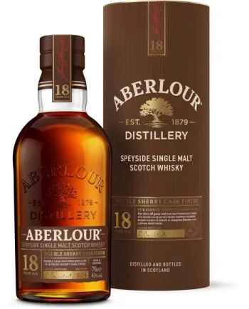 Aberlour 18 Years Old Matured Single Malt Whisky Gift Box 70cl