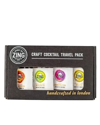 World Of Zing Cocktail Travel Pack 4x5cl