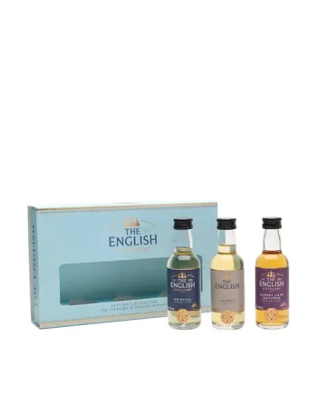 The English Original, Smokey, Sherry Cask Miniature Gift Set 3x5cl