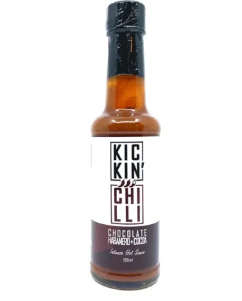 Kickin' Chilli Chocolate Habanero & Cocoa Intense Hot Sauce (150ml)
