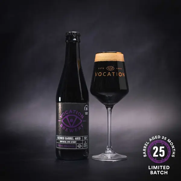 Imperial Rye Stout | 13% Blended Barrel Aged Beer | 330ml bottle