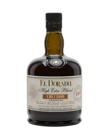 El Dorado 2012 LBI-DHE High Ester Blend Rum