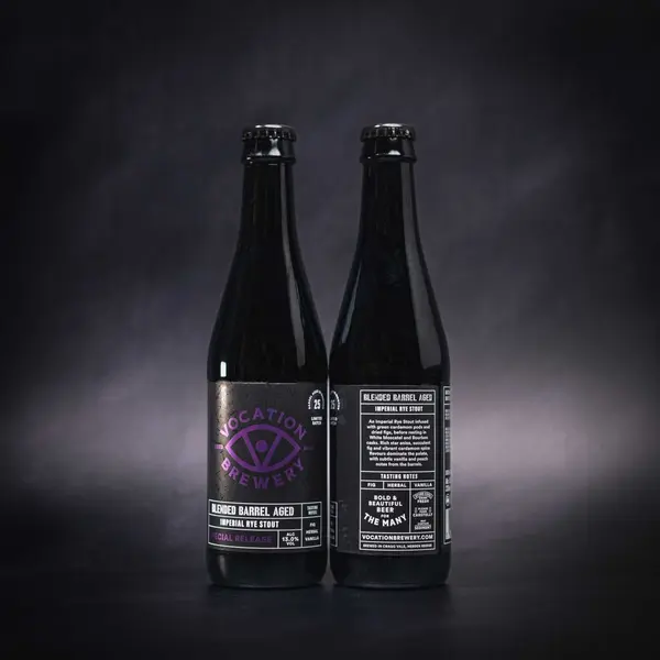 Imperial Rye Stout | 13% Blended Barrel Aged Beer | 330ml bottle