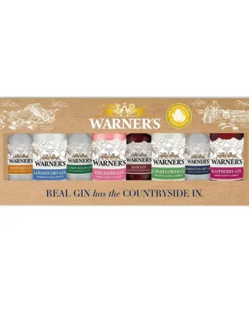 Warner's Gin Tasting Set 8x5cl