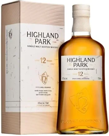 Highland Park 12 Year Old Single Malt Scotch Whisky 70cl