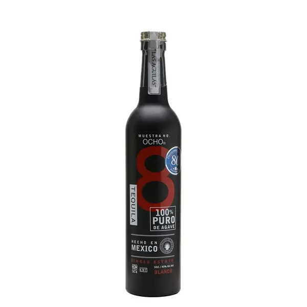Ocho Blanco Black Tequila 2017 Las Aguilas
