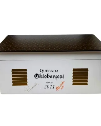 Empty Quesada Oktoberfest 2025 Humidor (Signed, Minor Damage to one corner)