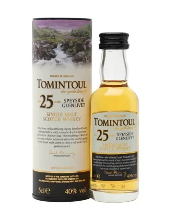 Tomintoul 25 Year Old Miniature