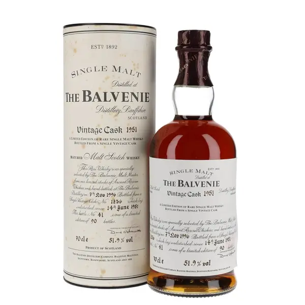Balvenie 1951 45 Year Old Cask #1236