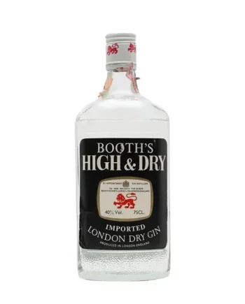 Booth's London Dry Gin High & Dry Bot.1970s