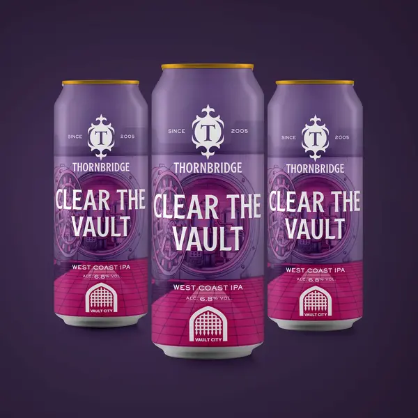 Clear the Vault, 6.8% West Coast IPA