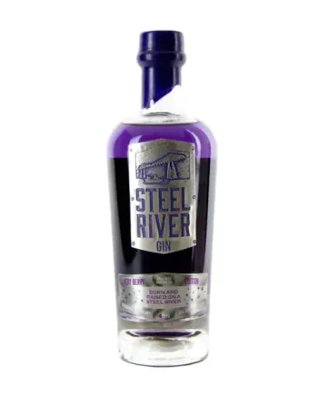 Steel River Back To Black Dark Chocolate Raspberry Gin 70cl