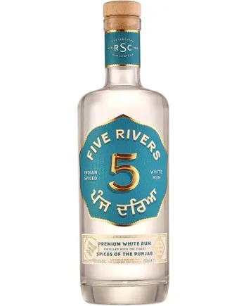 Five Rivers Indian Spiced White Rum 70cl