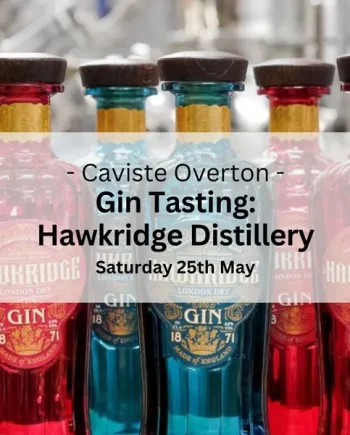 Gin Tasting with Hawkridge Distillery - Saturday 25th May