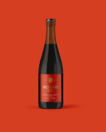 Necessary Evil, 13% ABV Triple Sec Barrel Aged Stout
