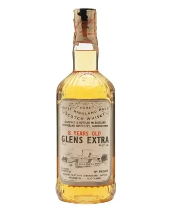 Glens Extra (Springbank) 8 Year Old Bot.1960s