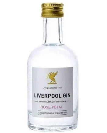 Liverpool Organic Rose Petal Gin Miniature 5cl