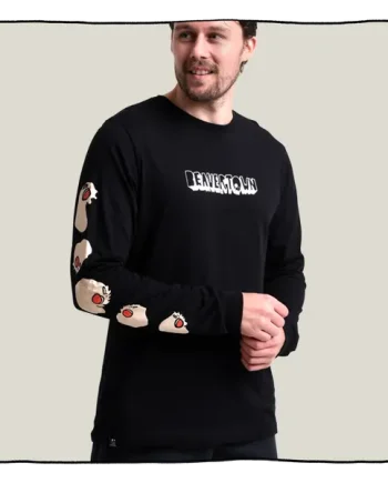 Distorted Skulls T-Shirt in Black