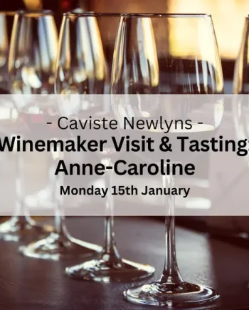 Winemaker Visit & Tasting: Anne-Caroline of Sylvain Dussort - Monday 15th January