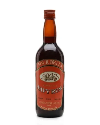 Four Bells Navy Rum Bot.1970s