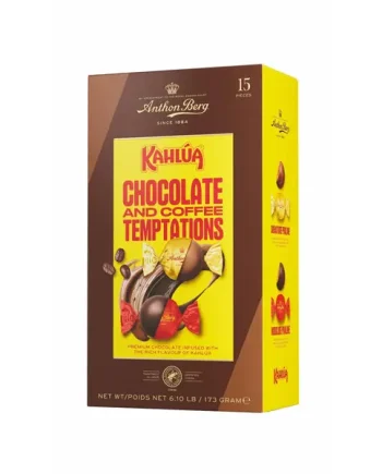 Anthon Berg Kahlua Chocolate and Coffee Temptations Box 173g