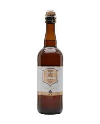 Chimay Cinq Cents White Trappist Tripel Ale Large Bottle