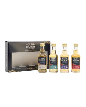Glen Moray Classic Range Miniature Gift Set 4x5cl