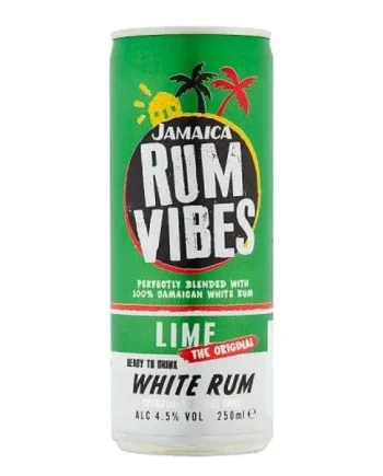Jamaica Rum Vibes Rum & Lime 12x25cl