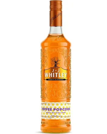 JJ Whitley Toffee Popcorn Flavoured Vodka 70cl