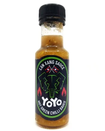 Yoyo Laos Lan Xang Hot Green Chilli Sauce (100ml)