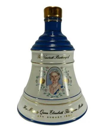Bell's Queen Mother's 90th Birthday Blended Scotch Whisky Decanter 75cl