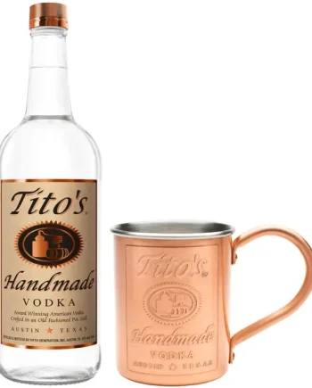 Tito's Handmade Texas Vodka & Copper Mug 70cl