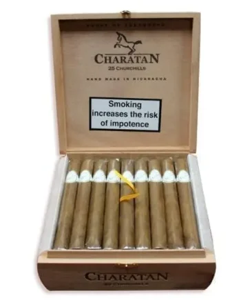 Charatan Churchill Cigars Box of 25