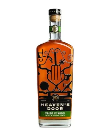 Heaven's Door Straight Rye Whiskey 70cl