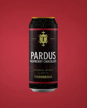 Pardus Raspberry Chocolate, 8.0% Imperial Stout