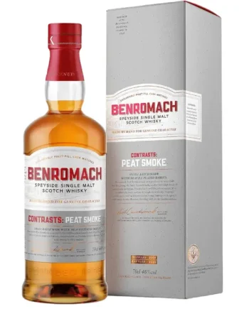 Benromach Contrasts Peat Smoke Speyside Single Malt Scotch Whisky 70cl