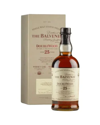 Balvenie 25 Year Old Double Wood 25th Anniversary Single Malt Scotch Whisky 70cl