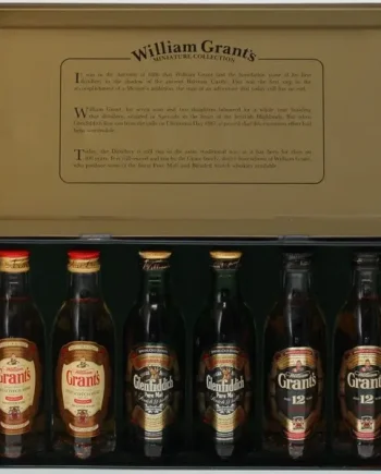 William Grant's Miniature Collection Tin 6x5cl