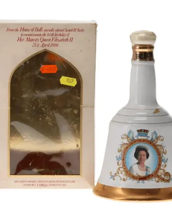 Bell's 60th Birthday Of Queen Elizabeth II Decanter Gift Box 75cl