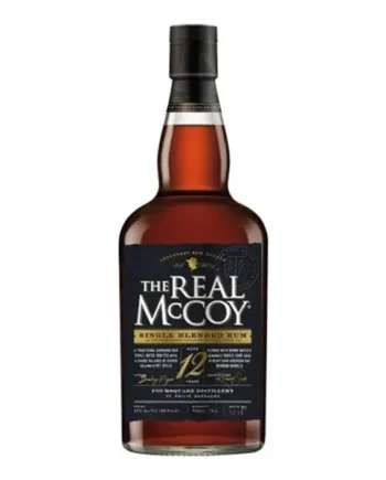 The Real McCoy 12 Year Old Rum 70cl