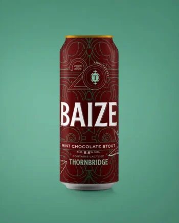 Baize, 5.5% Mint Chocolate Stout