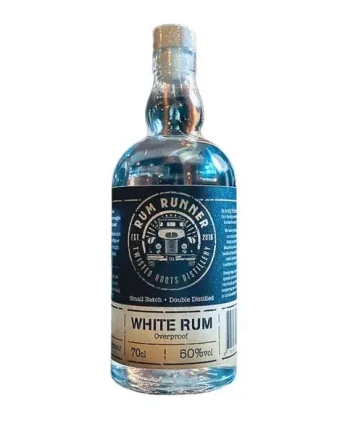 Rum Runner Twisted Roots White Overproof Rum 70cl