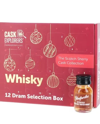 12 Day Scotch Whisky Sherry Cask Advent Calendar 2023 12x3cl