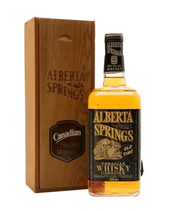 Alberta Springs Canadian Whisky Bot.1980s