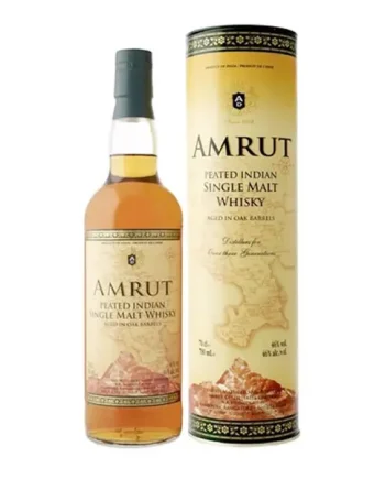 Amrut Peated Cask Strength Indian Single Malt Whisky 62.8% 70cl