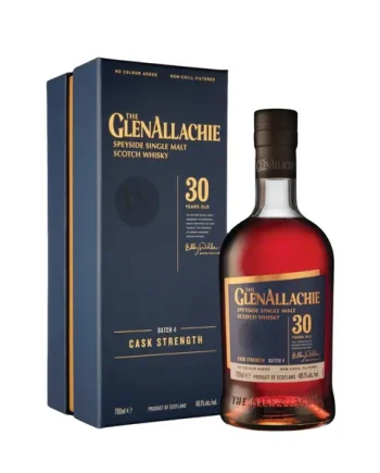 GlenAllachie 30-Year-Old Batch 4 Cask Strength Speyside Single Malt Whisky, 49.1%