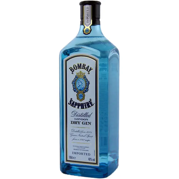 Bombay Sapphire London Dry Gin & Balloon Glass 1L