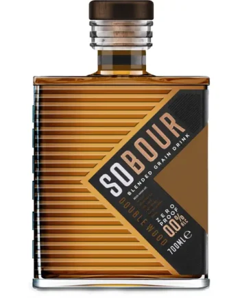 Sobour Double Wood Alcohol Free Bourbon Whiskey Alternative 70cl